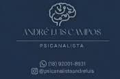 PSICANALISTA ANDRÉ LUIS CAMPOS